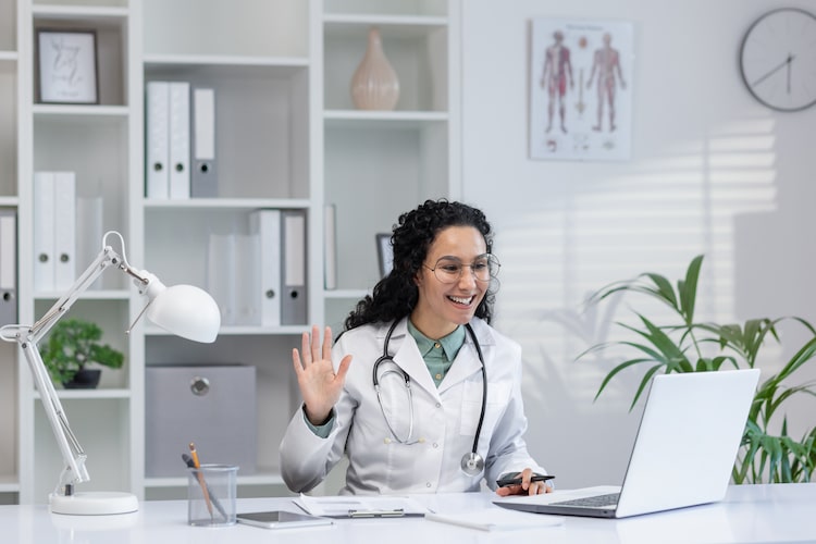 female doctor independent medical exam